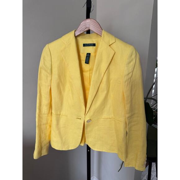 Ralph Lauren European Linen Designer Blazer - Picture 1 of 4